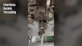Buckle Threading Machine Effortless Assembly
