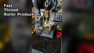 Fast Thread Roller High Speed Production