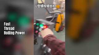Fast Thread Roller Machine Production