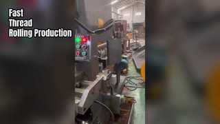 High Precision Thread Roller Fast Production