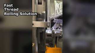 Semi Automatic Thread Rolling Unit