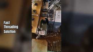 Semi Automatic Thread Rolling Unit Fast