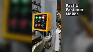 Fast U Shaped Fastener Machine