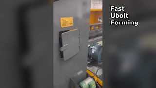 Ubolt Forming Machine Precision & Speed