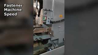 U Shaped Fastener Machine Works Fast