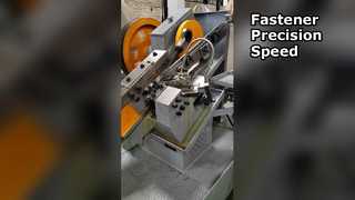 High Speed Thread Roller Precision Fastener Machine