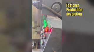 Fastener Thread Roller Boosts Production