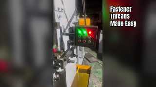 Automatic Thread Forming Machine for Metal Fasteners