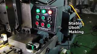 Stable Ubolt Making Machine Advanced Forming