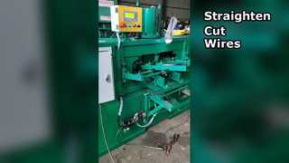 Cut Wire Fast Straightening Machine
