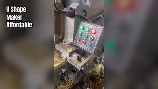 Affordable U-Shape Maker Machine